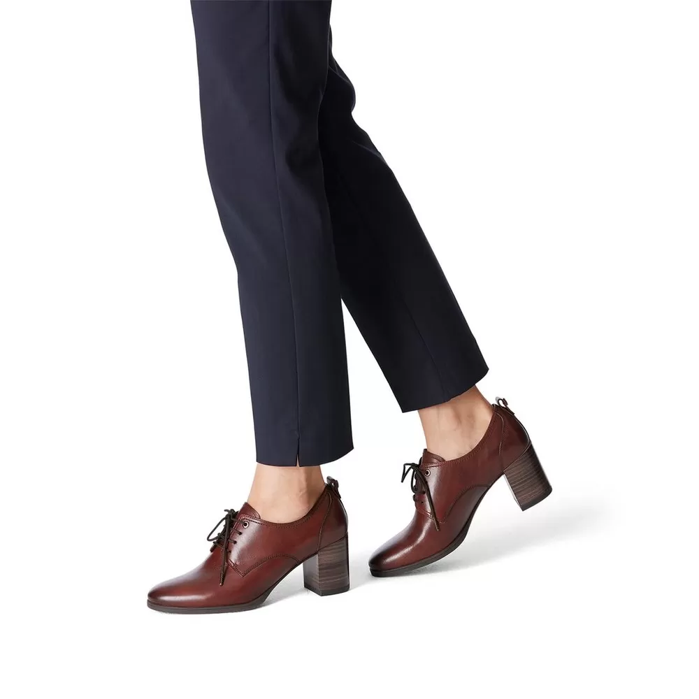 Γυναικεία Oxford 1-23303-41 306 Καφέ (Brandy)