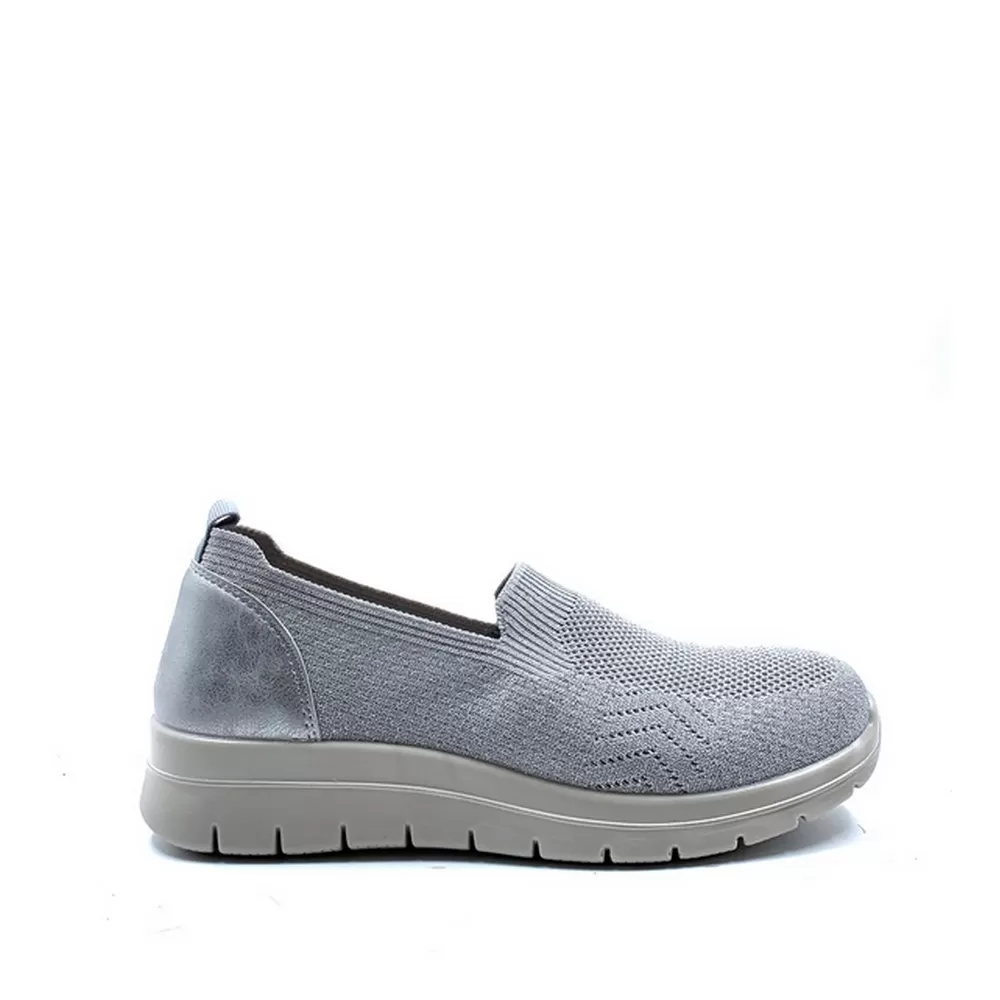 Γυναικεία Ανατομικά Loafers  Xy2230 Grey