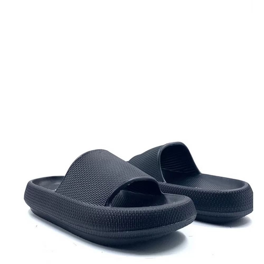 Γυναικείες Ανατομικές Παντόφλες Saf 100041 Black