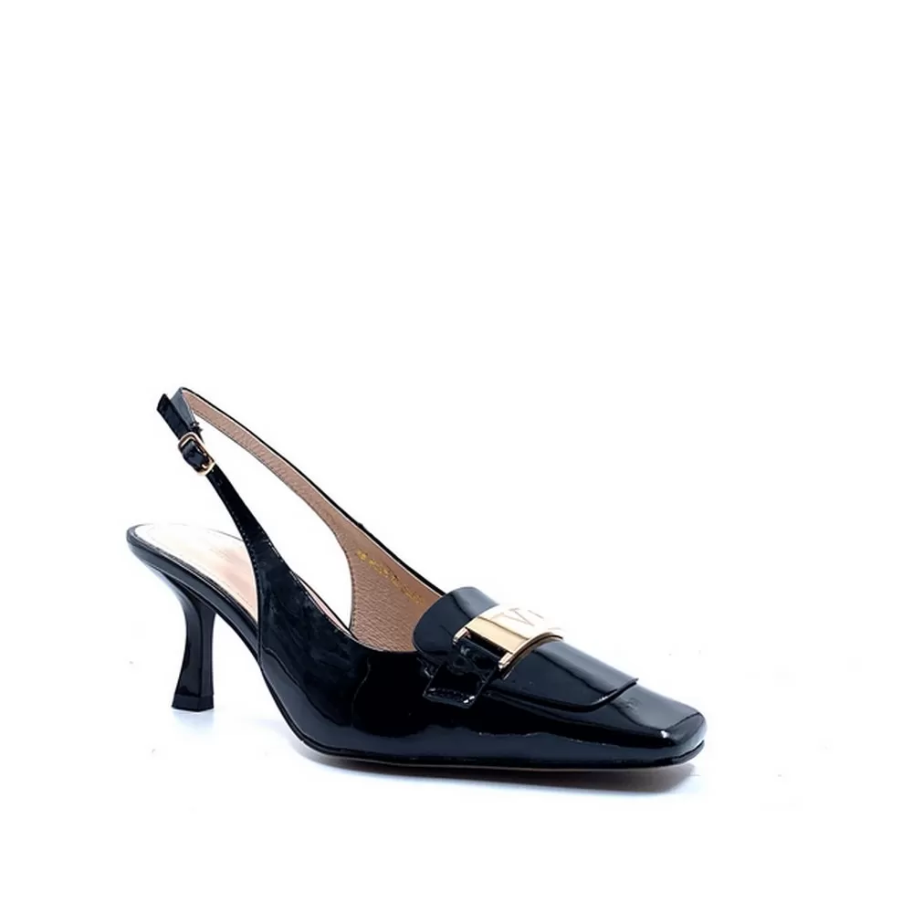 Γόβες Γυναικείες Λουστρίνι Am4c225-66 Black