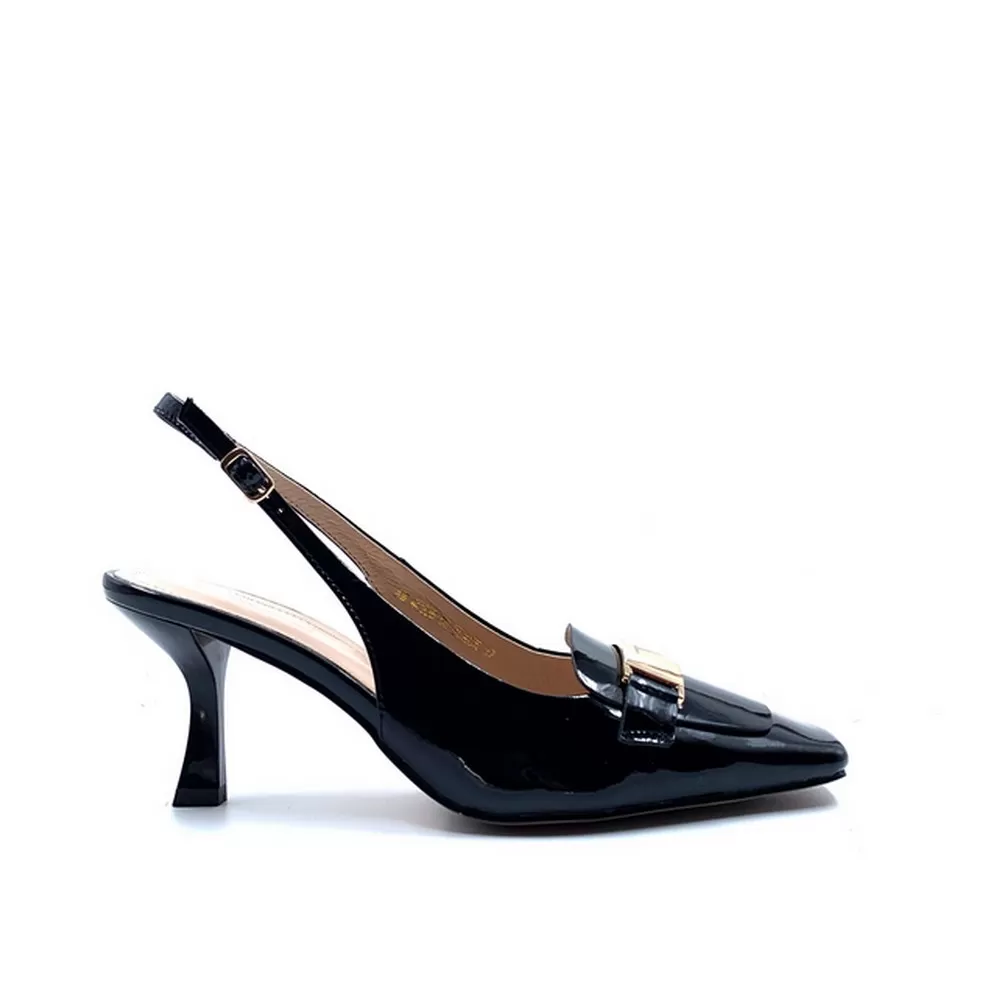 Γόβες Γυναικείες Λουστρίνι Am4c225-66 Black