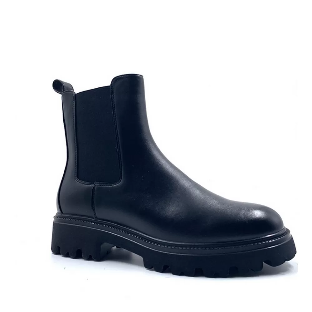 Γυναικεία Chelsea Μποτάκια K-11464 σε Μαύρο Χρωματισμό