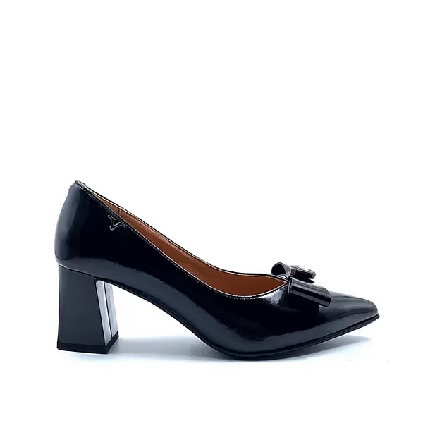 Δερμάτινες Γόβες Αφρώδες Πατάκι AM 1848-3211 Abbigliamento Sportivo Srl Black