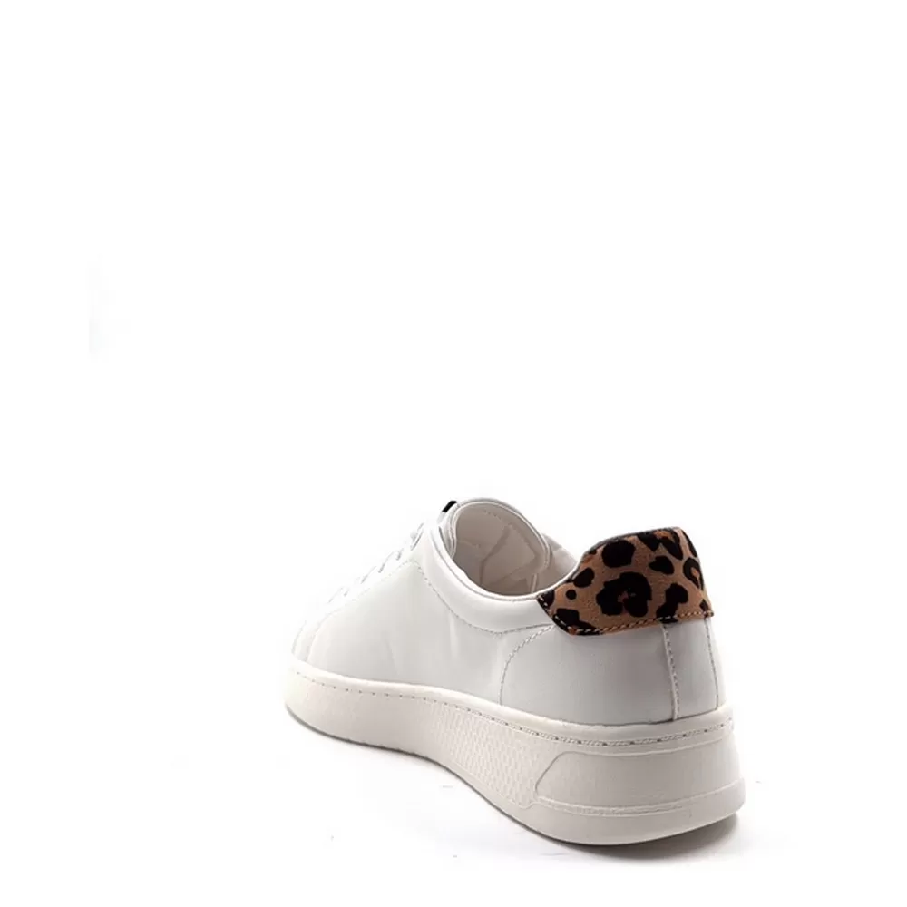 Γυναικεία Sneakers Λευκό-Λεοπάρ 2177817-01Ε7 White Leo