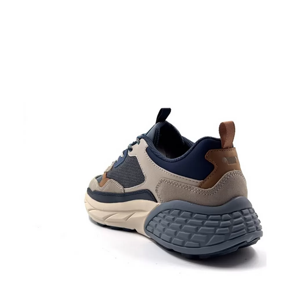 Ανδρικά Sneakers Groove JM61004a-016 Δέρμα Μπλε Καστόρι Navy