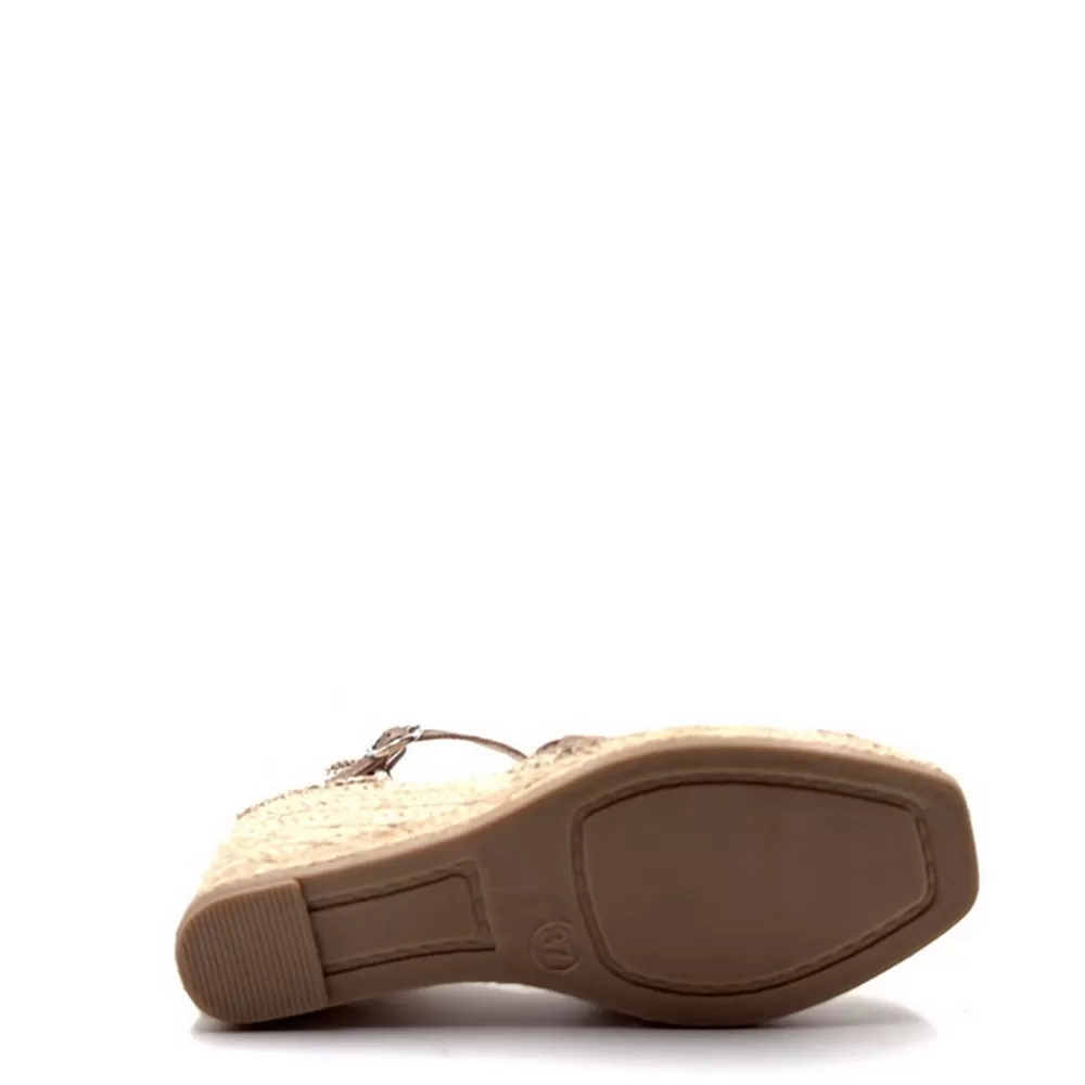 Γυναικείες Εσπαντρίγιες Δέρμα 216534 Stone