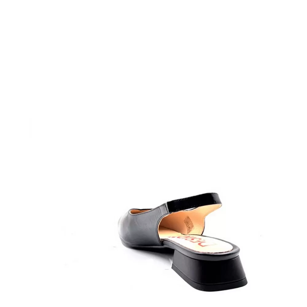 Γυναικείες Γόβες Δερμάτινες Dali15 σε Μαύρο Χρωματισμό