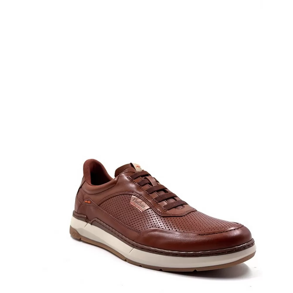 Ανδρικά Ανατομικά Sneakers F2358 σε Κονιάκ  Χρωματισμό