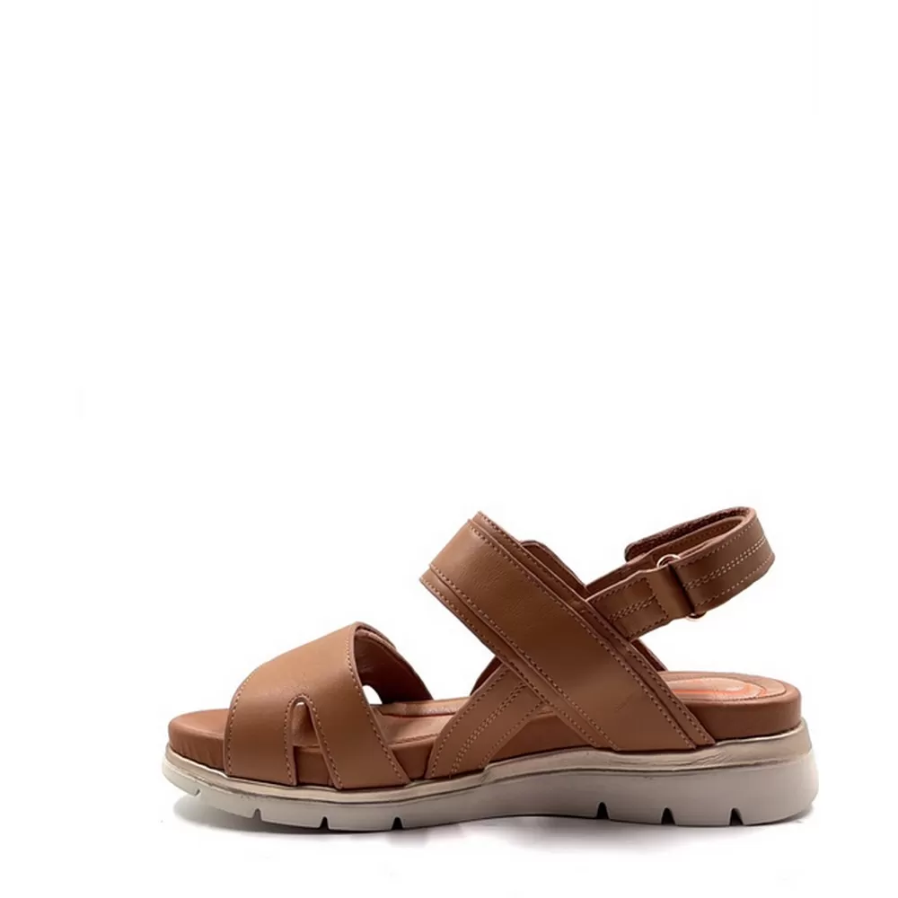 Γυναικεία Flatforms Ανατομικά Lucia σε Ταμπά Χρωματισμό
