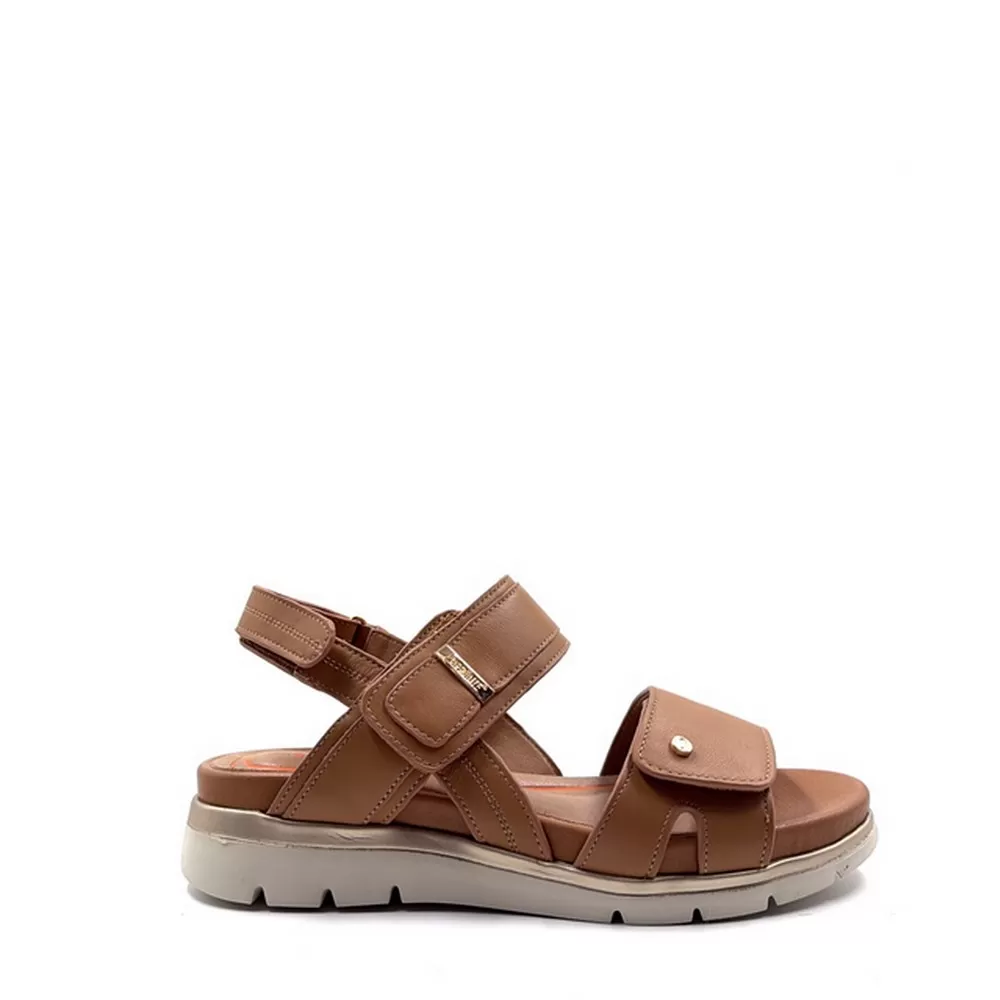 Γυναικεία Flatforms Ανατομικά Lucia σε Ταμπά Χρωματισμό