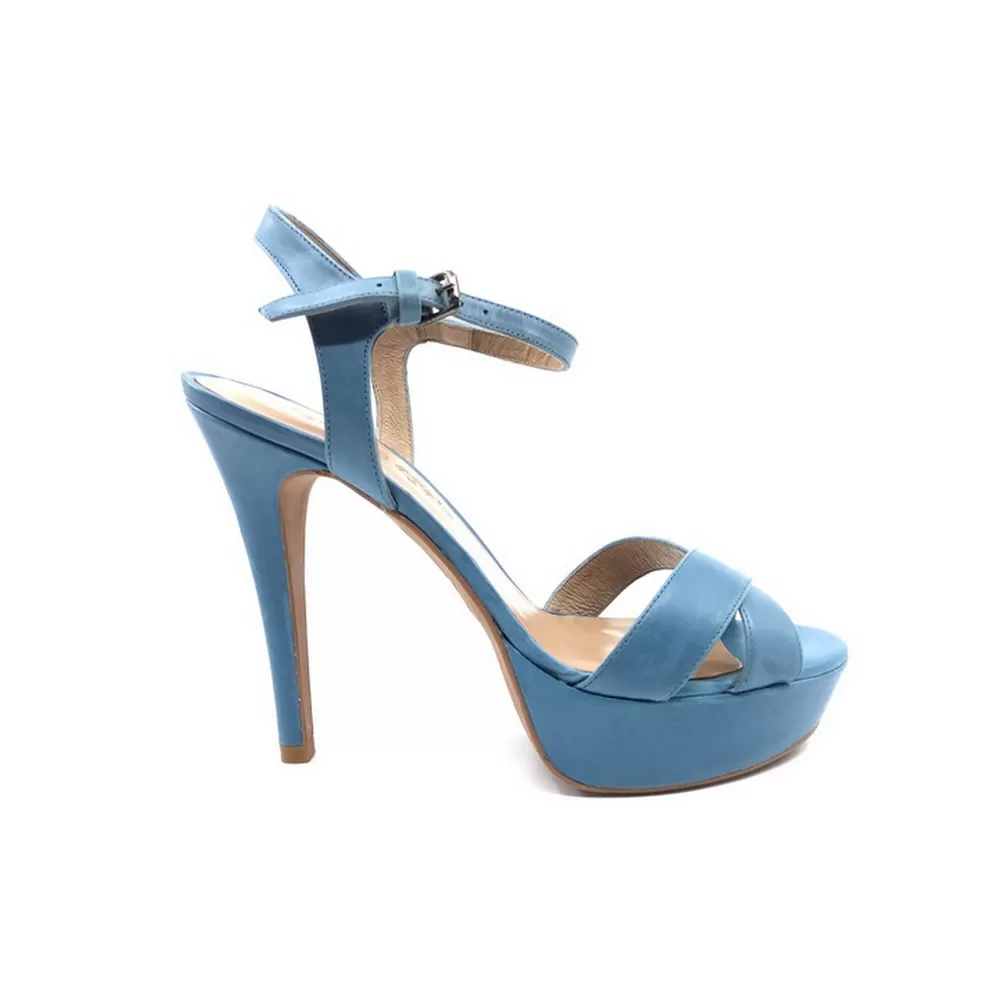 Γυναικεία Πέδιλα  10628 Μπλε Σιέλ