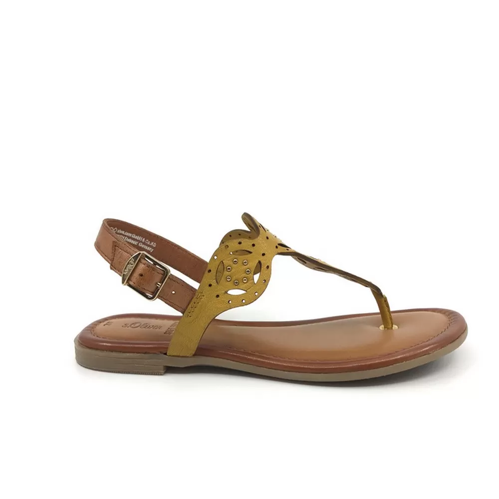 Γυναικεία Σανδάλια 5-28112-26 600 Yellow