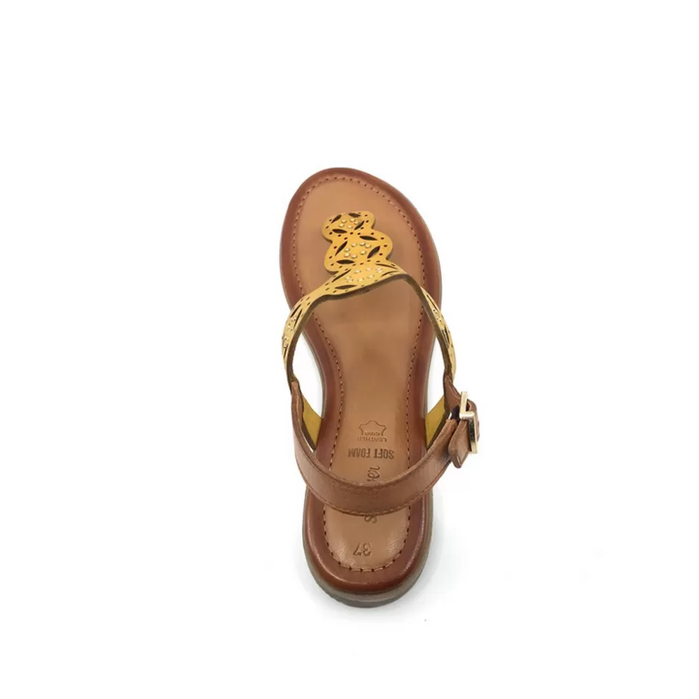 Γυναικεία Σανδάλια 5-28112-26 600 Yellow