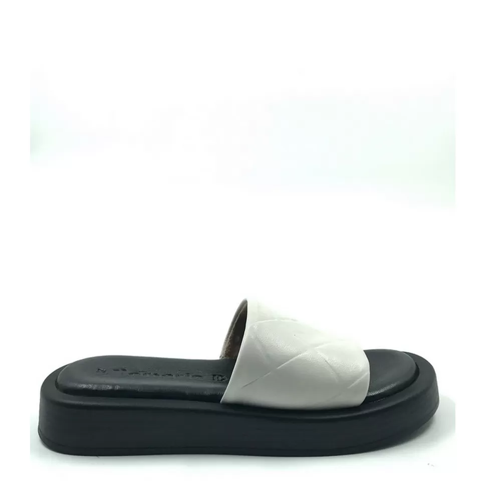 Γυναικεία Σανδάλια 1-27232-28-109 σε Λευκό Χρωματισμό (Off White)