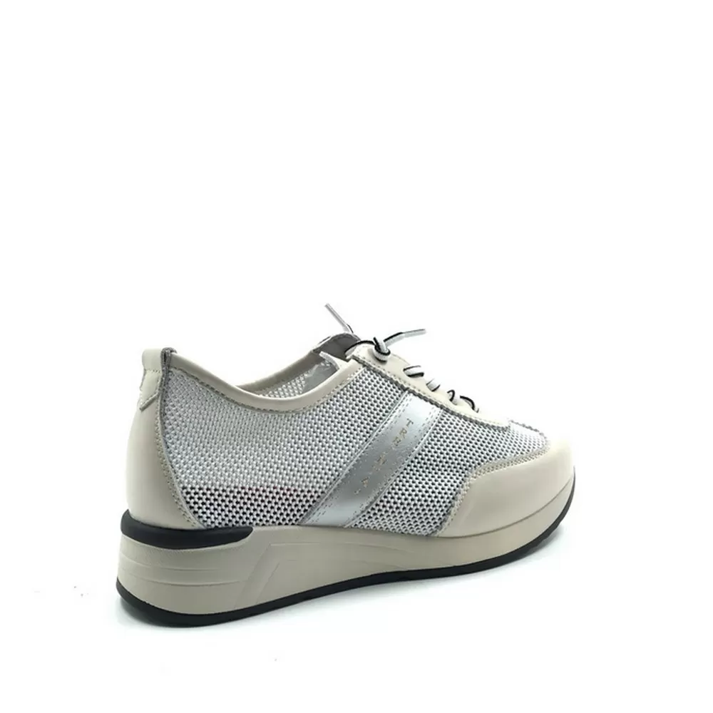 Γυναικεία Sneakers L-3755 σε Λευκό Χρωματισμό (Blanco)