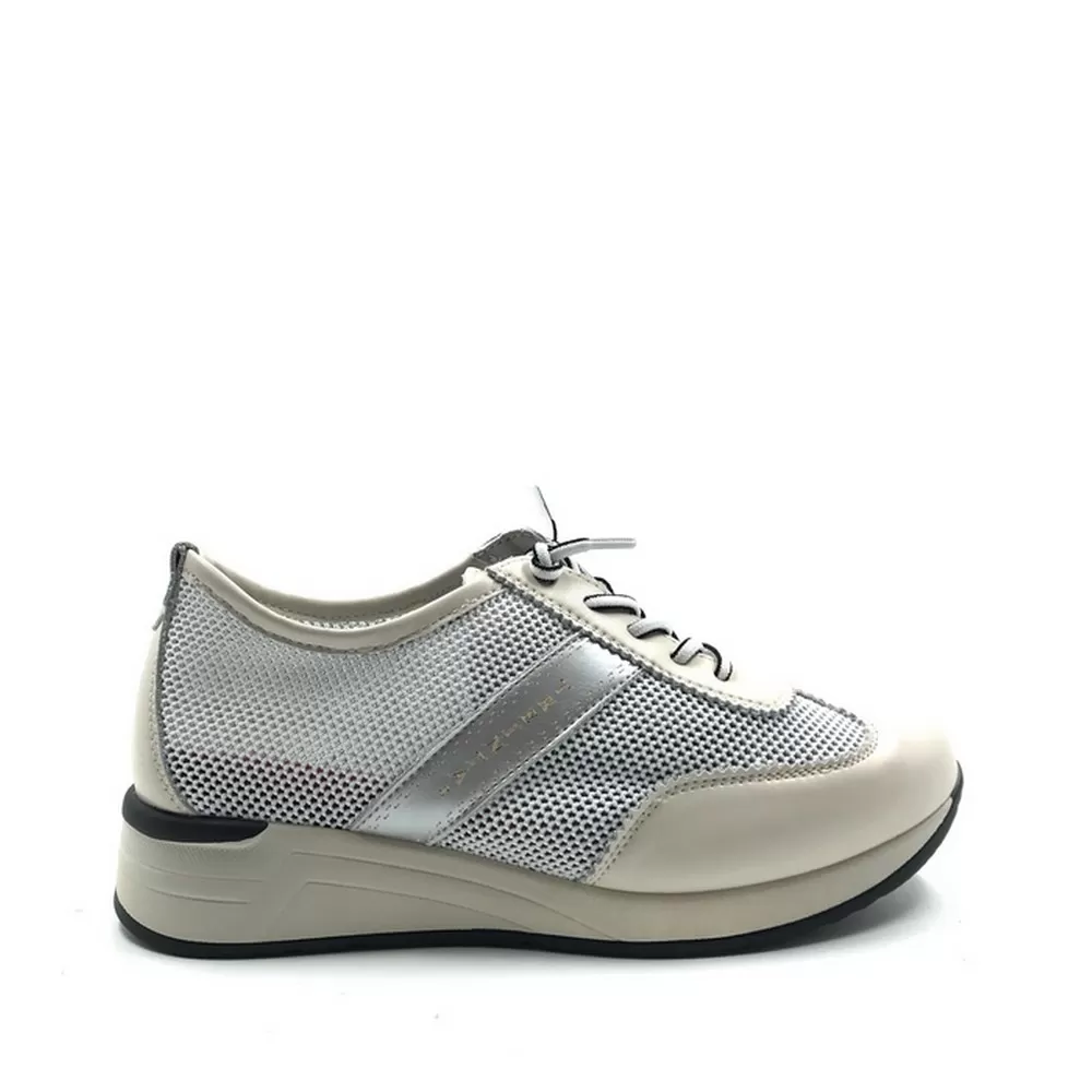 Γυναικεία Sneakers L-3755 σε Λευκό Χρωματισμό (Blanco)