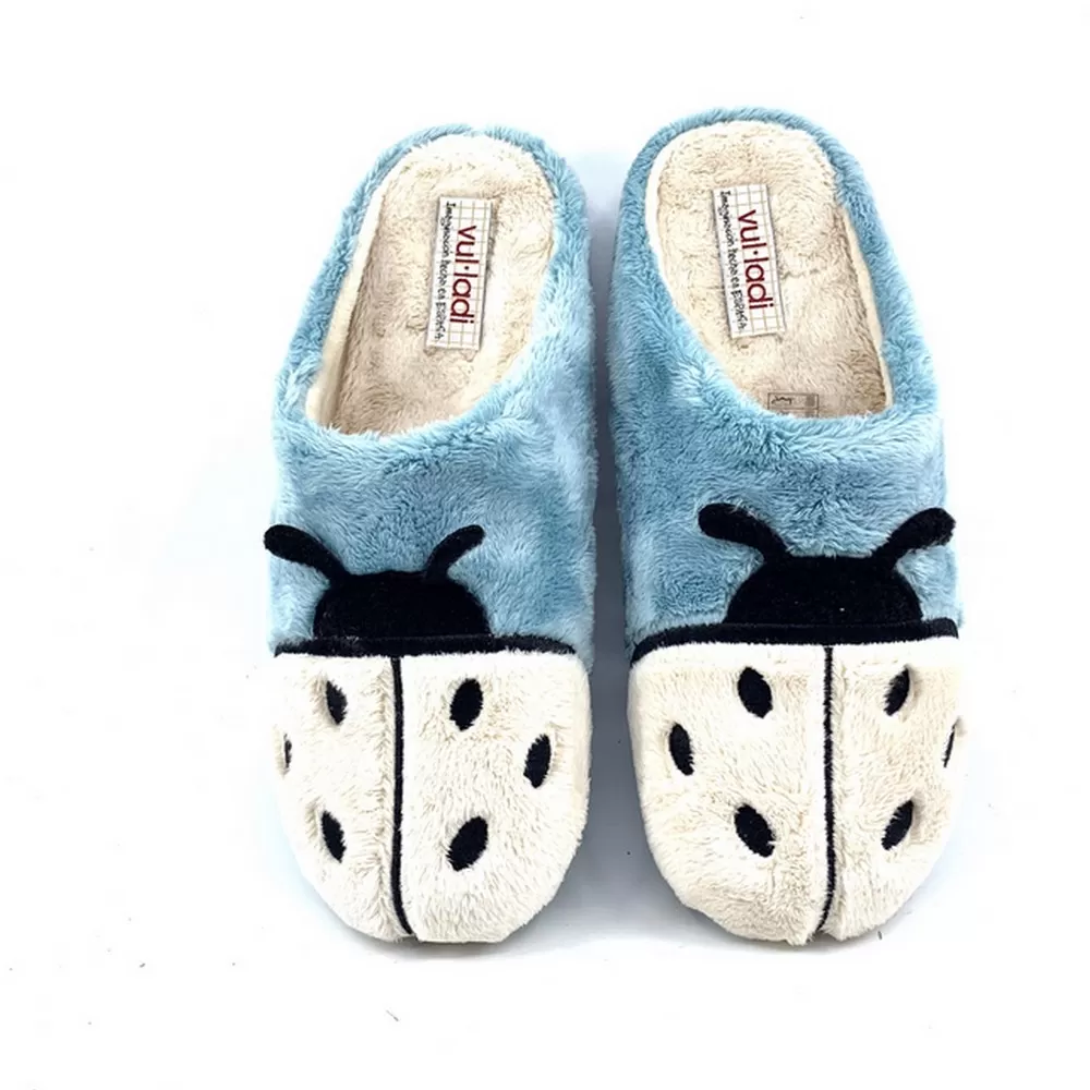 Παντόφλες Γυναικείες Ανατομικές 5635-123 σε Γαλάζιο Χρωματισμό ( Montblanc Aquamar)