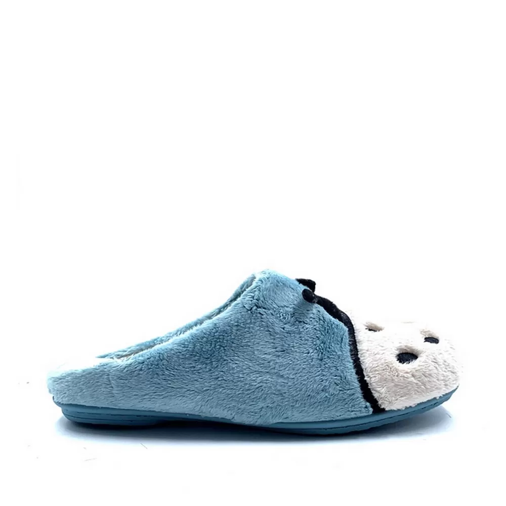 Παντόφλες Γυναικείες Ανατομικές 5635-123 σε Γαλάζιο Χρωματισμό ( Montblanc Aquamar)