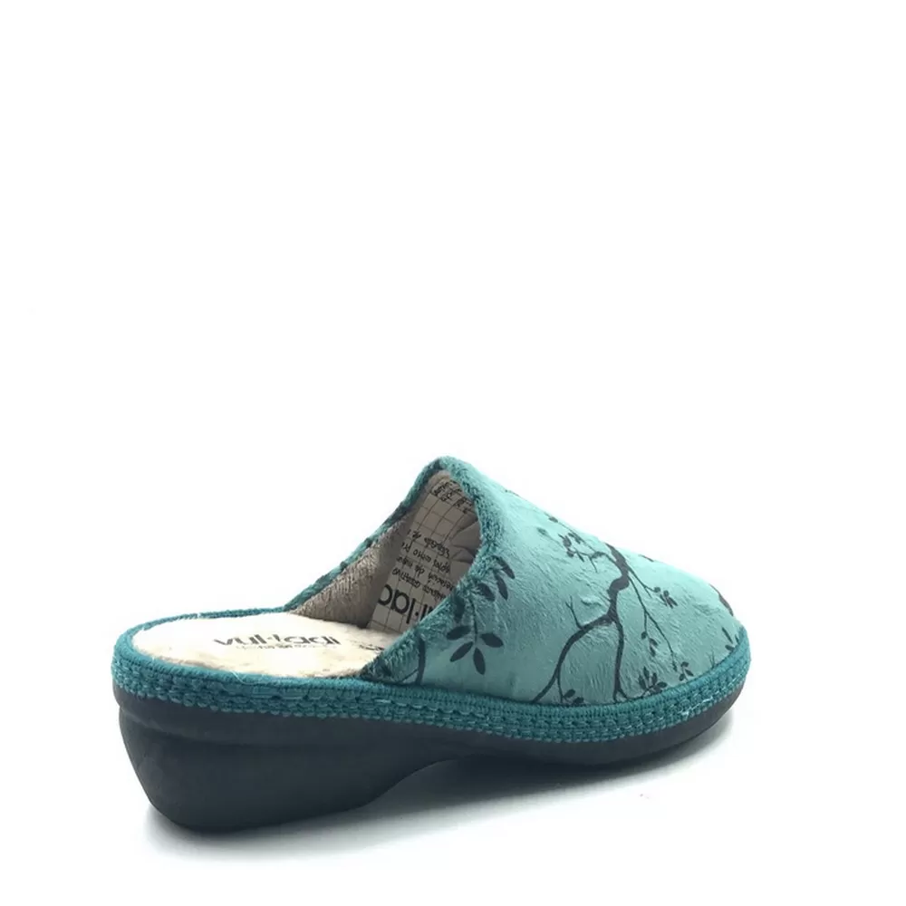 Γυναικείες Παντόφλες 5951-140 σε Τιρκουάζ Χρωματισμό (Alaska Petunia-Rama)