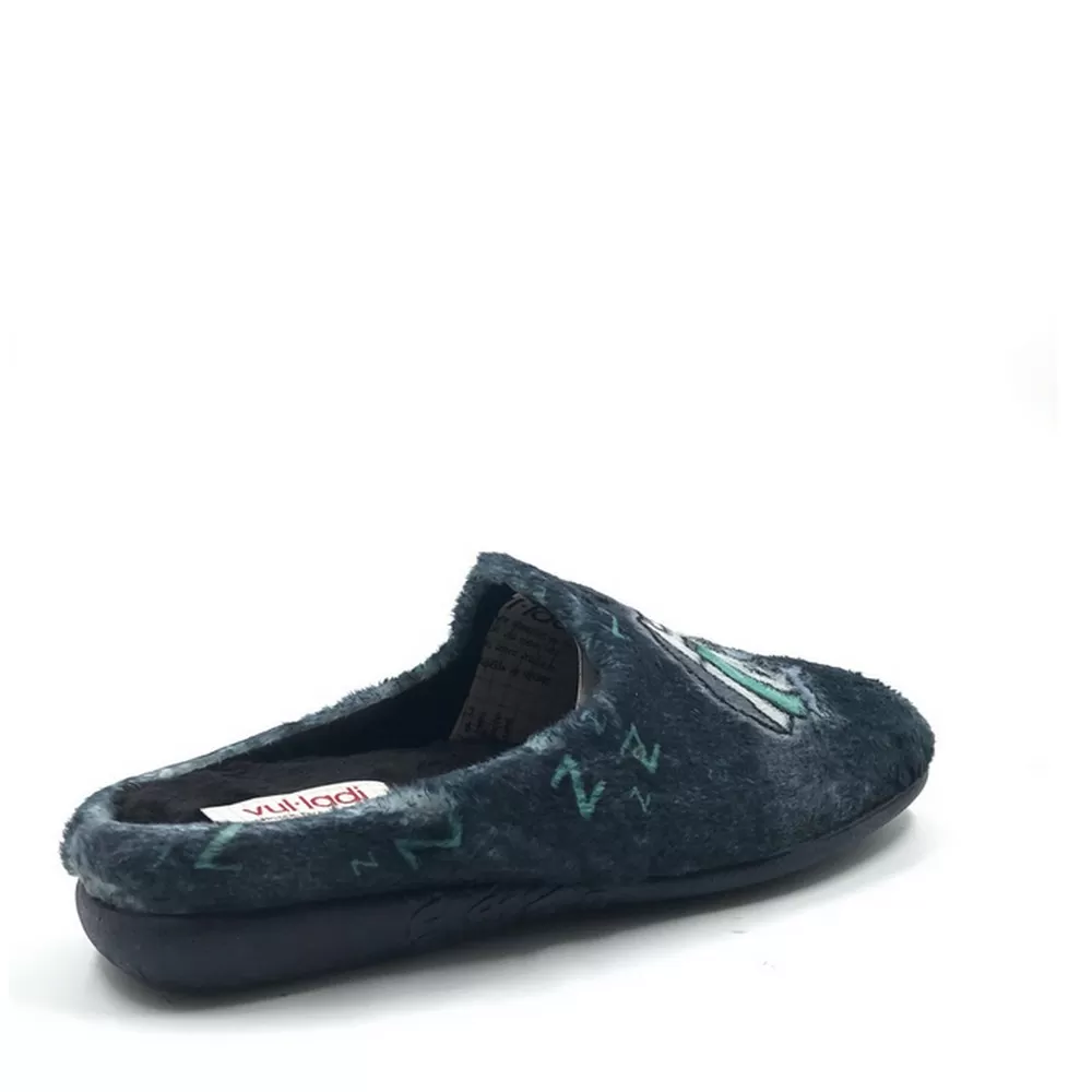 Ανδρικές Παντόφλες 5231-123 σε Γκρι Μπλε Χρωματισμό (Gris)