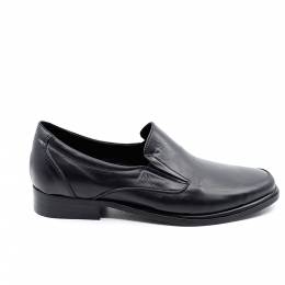 Ανδρικά Loafers  1245 Δερμάτινα Μαύρα Caballo