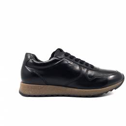 Ανδρικά Casual Δέρμα 5-13627-39 001 σε Μαύρο Χρωματισμό (Black) S.Oliver