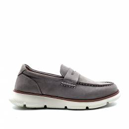 Ανδρικά Ανατομικά Loafers Burano Moc im51070a Grey Impronte