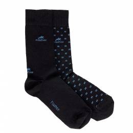 Ανδρικές Βαμβακερές  Κάλτσες Ca009 Navy 2 Τεμαχ Fluchos
