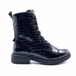 Γυναικεία Ανατομικά Αρβυλάκια 8-25264-41 091 Black Croco Jana