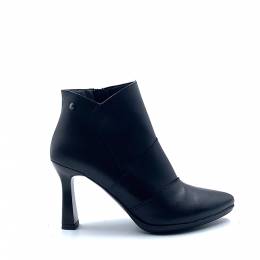Γυναικεία Δερμα Ankle Μποτάκια Syra28 Diana Black Desiree