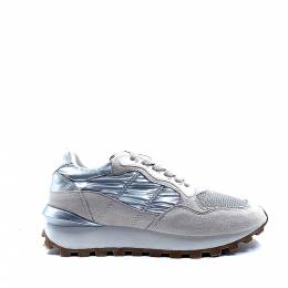 Γυναικεία Αθλητικά Sneakers Δετό M4085 Plata Corina