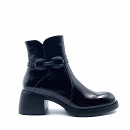 Γυναικεία Μποτάκια Λουστρίνι 7444 1005  Black Softies