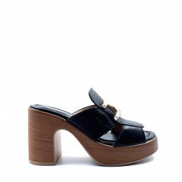 Γυναικεία Mules Africa HV232655 Μαύρο (Black) Hispanitas