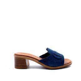 Γυναικεία Μules Ανατομικά 5175 Μπλε (Serraje Marino) Oh! my Sandals