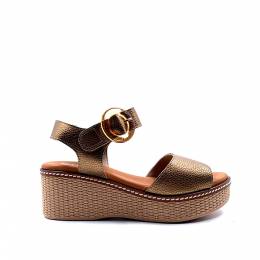 Γυναικείες Πλατφόρμες Nido D9450 Bronce Dorking by Fluchos