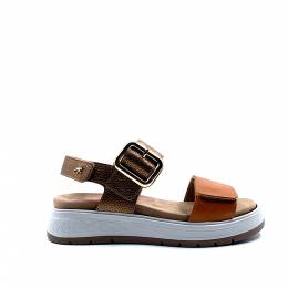 Γυναικεία Σανδάλια F2166 Street Taupe Fluchos
