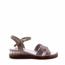 Γυναικεία Πέδιλα Maira DJ0535 16 Beige Laura Vita