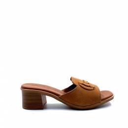 Γυναικεία Μules Ανατομικά 5175 Ταμπά  (Serraje Camel) Oh! my Sandals
