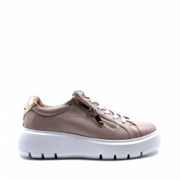 Γυναικεία Ανατομικά Sneakers Venier Zip 51542a Nude Impronte