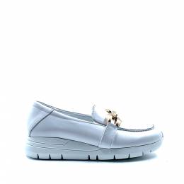Γυναικεία Ανατομικά Loafers 7463 1431 White Softies