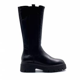 Γυναικείες Δερμάτινες Μπότες 1-25632-29 003 Black Tamaris